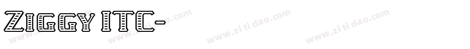 Ziggy ITC字体转换